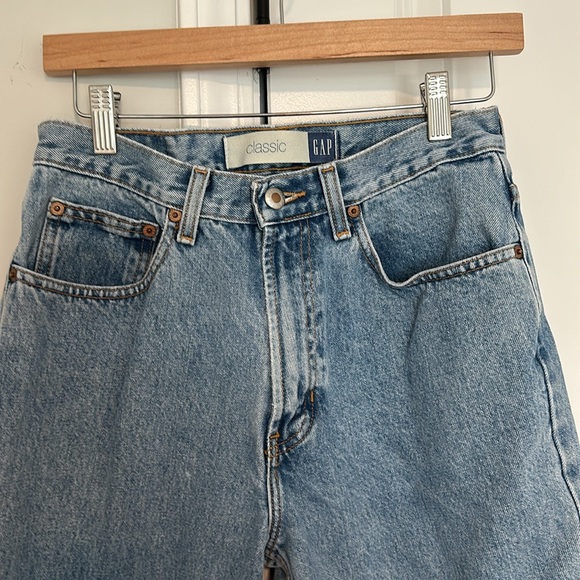 GAP Vintage Classic Fit Straight Ankle Jean Size 8 Regular - Picture 3 of 7